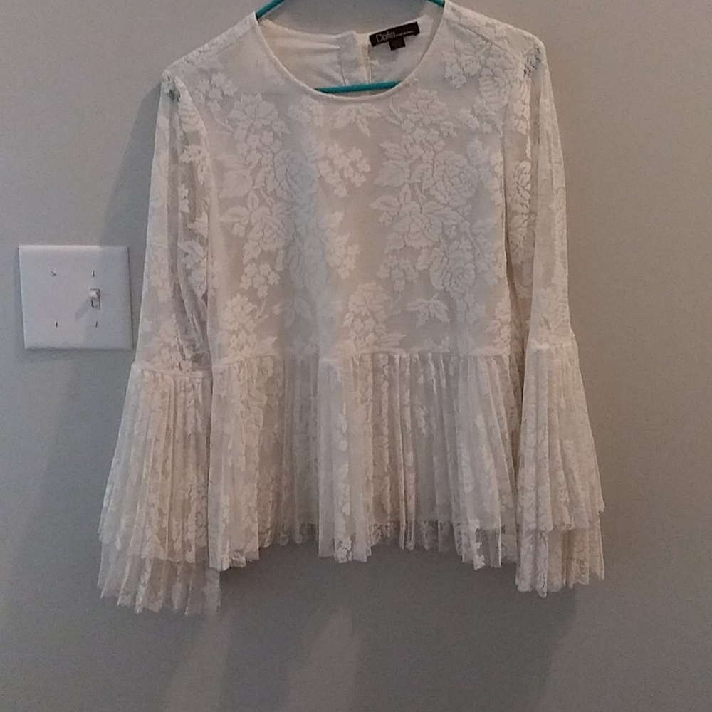 White Lace Blouse